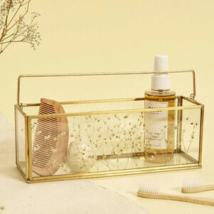 NEW! URBAN OUTFITTERS Pressed Floral Vanity Organizer (Jewelry/ Cosmetics)